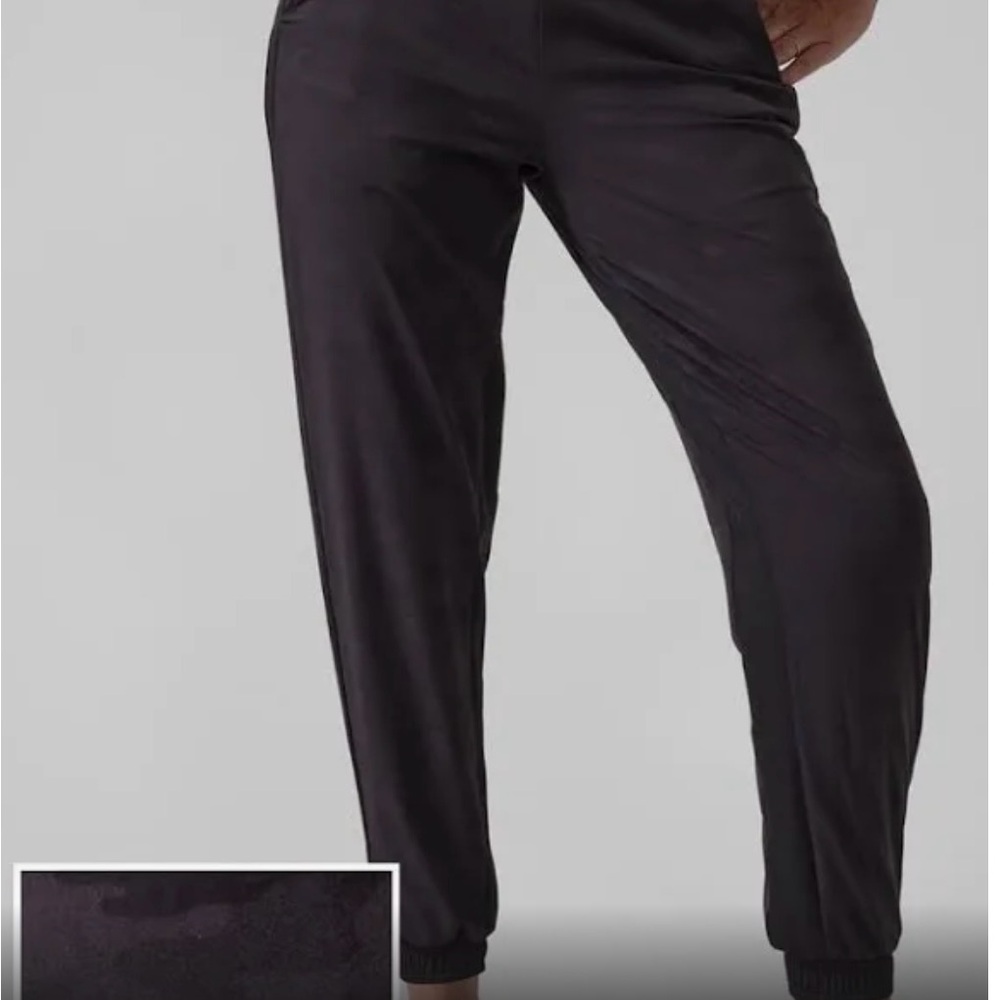 Athleta brooklyn textured lined jogger